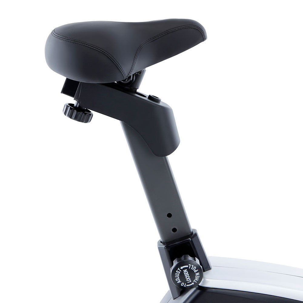 Marcy ME 702 Magnetic Upright Exercise Bike - Quiet Home Gym Equipment for Cardio Workouts | Perfect for Small Spaces & Indoor Cycling Training