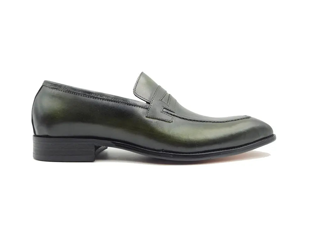 Premium Genuine Leather Penny Loafers for Men - Slip-On Comfort & Classic Style - Perfect for Business, Casual & Formal Occasions