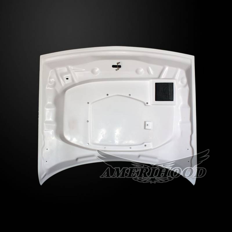 Amerihood T/A Style Functional Ram Air Hood for Dodge Challenger (2008-2023) - High-Performance Cooling & Aggressive Look - Perfect for Racing & Car Shows