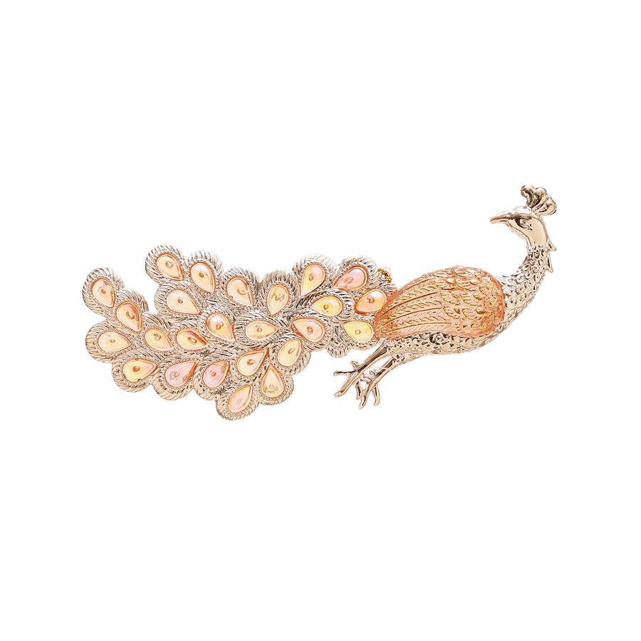 HARMONIER Christmas Mini Ornament - 15cm Peacock Design (1 Piece, 50g) - Perfect for Holiday Tree Decorations & Festive Home Decor