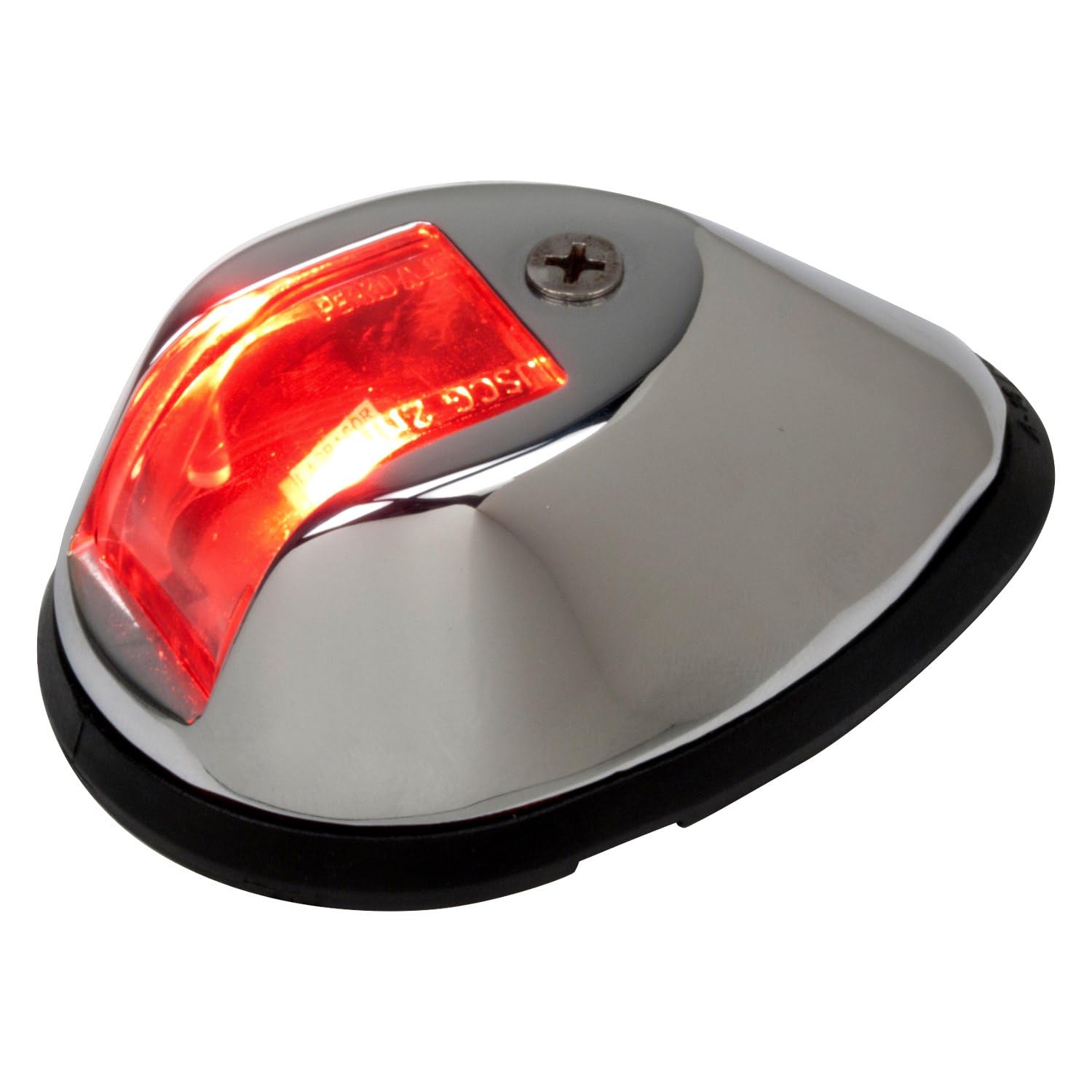 Perko LED Side Light CHR-VERT Mount 2-Pack - Marine Boat Navigation Lights for Safe Night Sailing & Docking