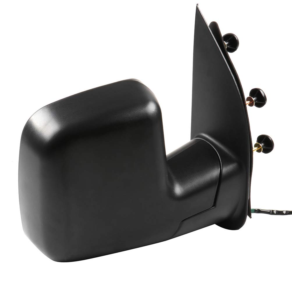 ECCPP Replacement Exterior Mirrors for 2003-2013 Ford E-150, E-250, E-350, E-450 Super Duty & E-450 Passenger Side - FO1321254 - Perfect for Truck Upgrades & Fleet Maintenance
