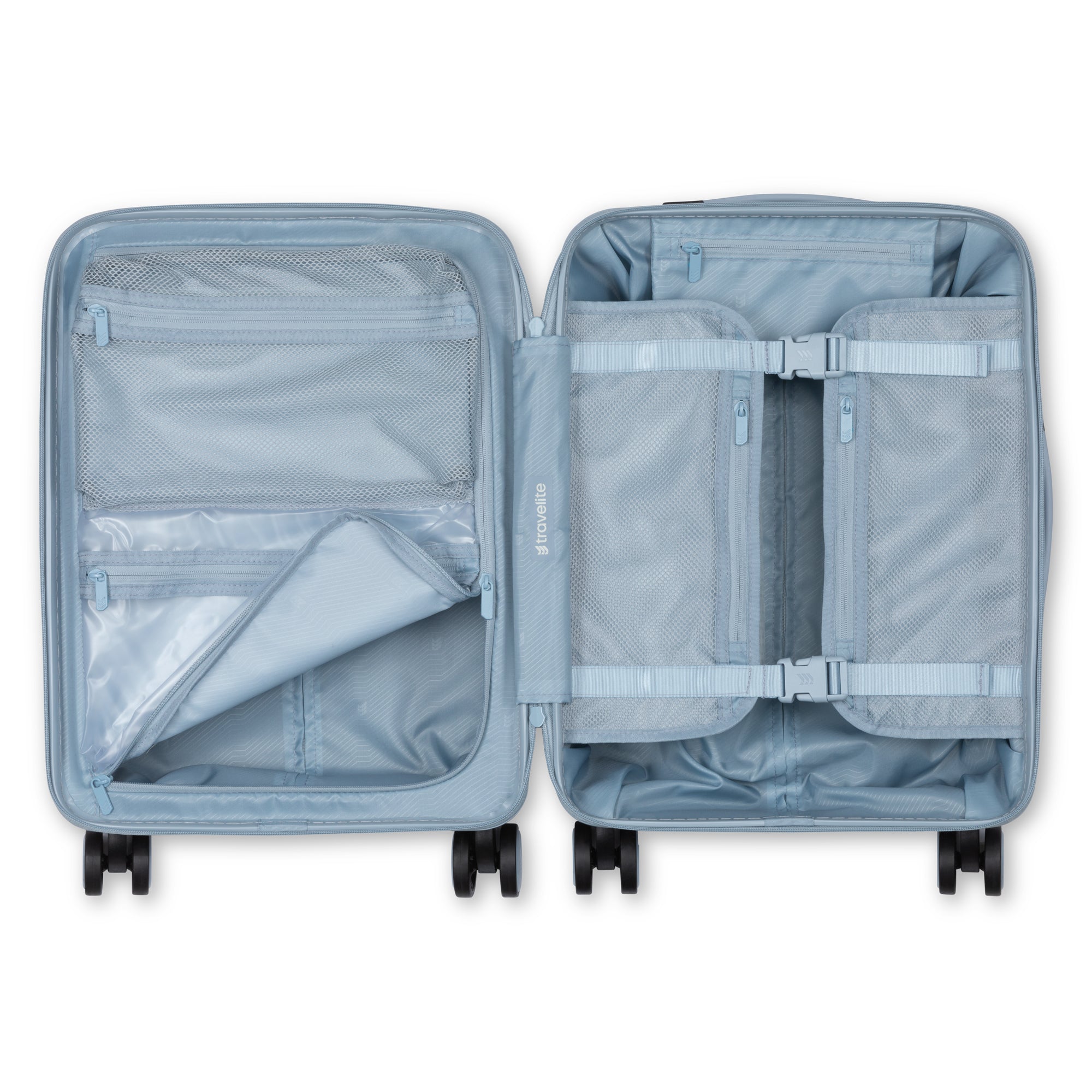 Travelite Epicure Spinner Carry On Luggage - Lightweight Expandable Suitcase with 360° Wheels for Air Travel, Business Trips & Weekend Getaways