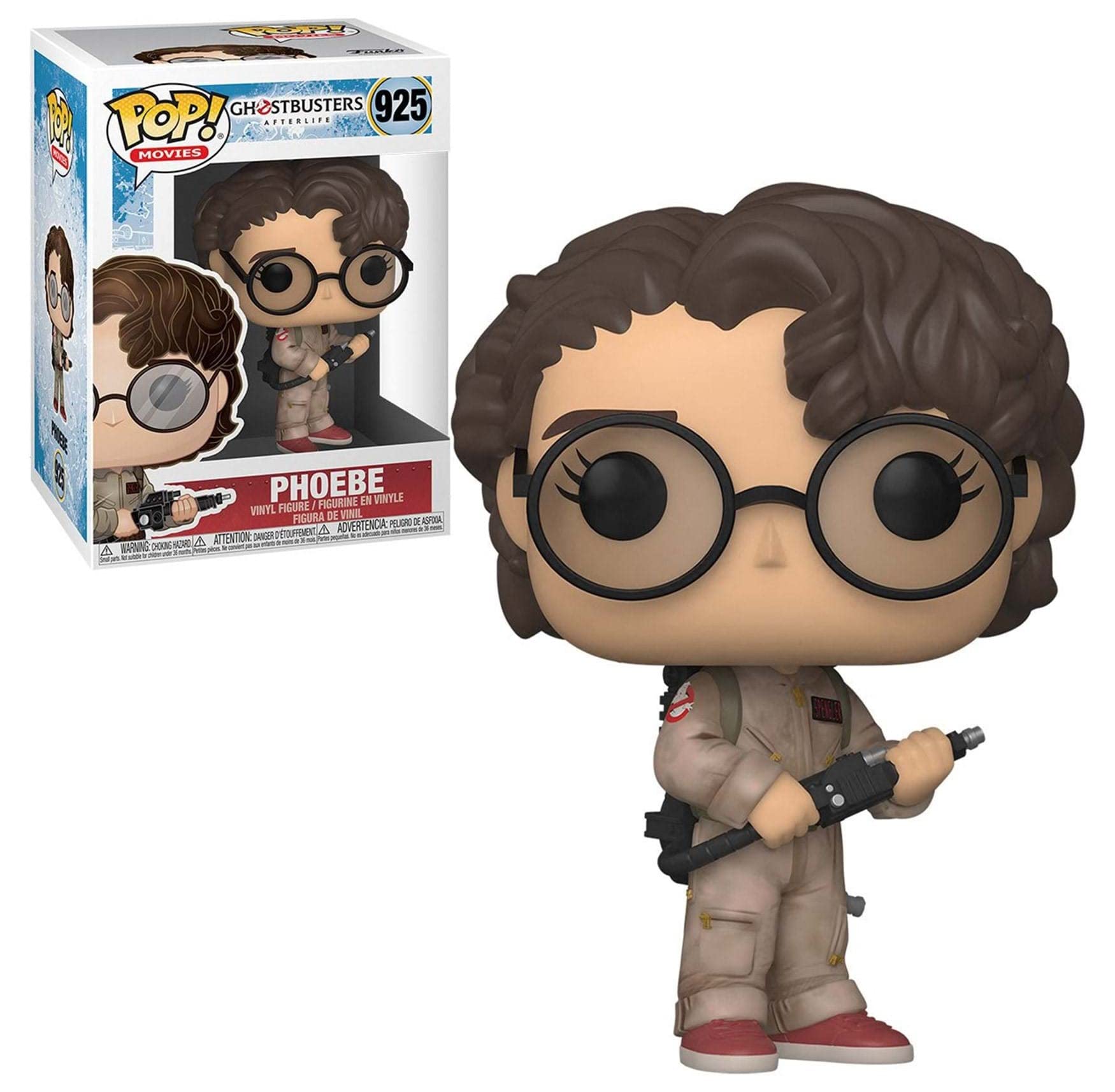 Funko Pop! Vinyl Figure - Ghostbusters Afterlife Phoebe with Pop Box Protector Case | Collectible Movie Character Toy for Display & Protection | Perfect for Ghostbusters Fans & Pop Collectors