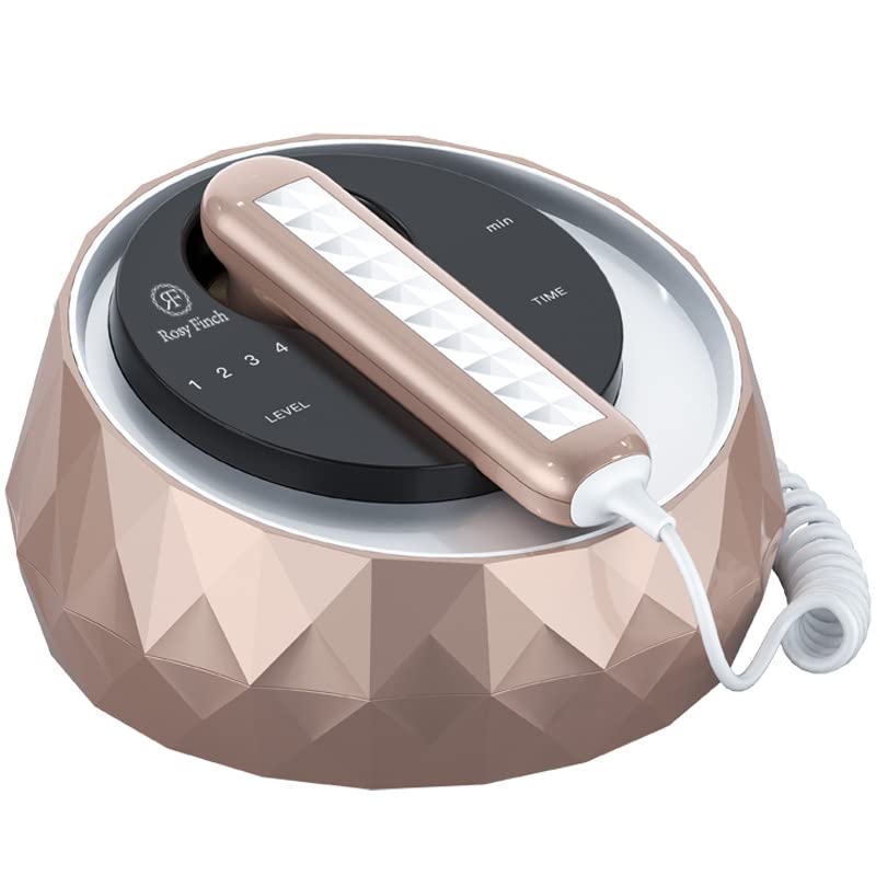Rosy Finch 3-in-1 Skin Tightening & Anti-Wrinkle Device - Facial Massager for Lifting, Moisturizing & Eye Bag Removal | At-Home Beauty Machine for Women | Perfect for Daily Skincare & Spa Treatments