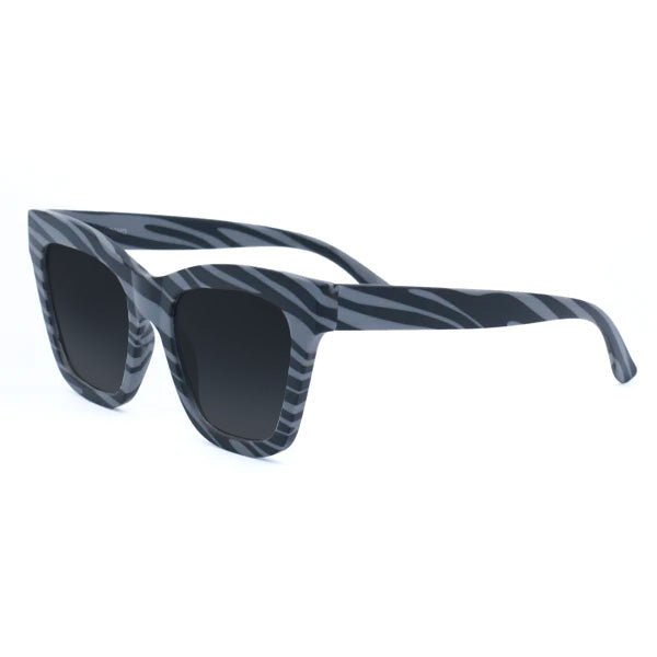 Cosmo Grey Zebra Prescription Glasses - Stylish & Durable Eyewear for Men & Women | Perfect for Reading, Driving & Daily Use