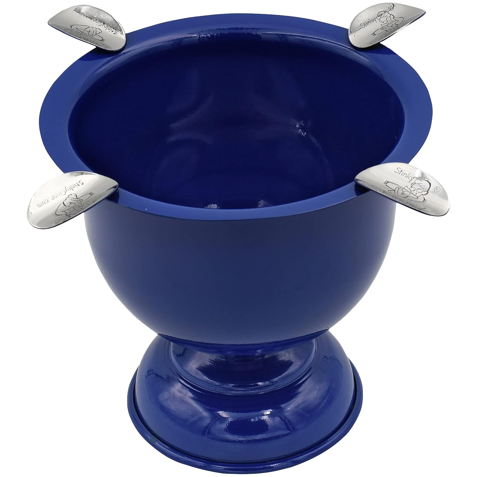 Premium Windproof Cigar Ashtray with 4 Stirrups – 4.25