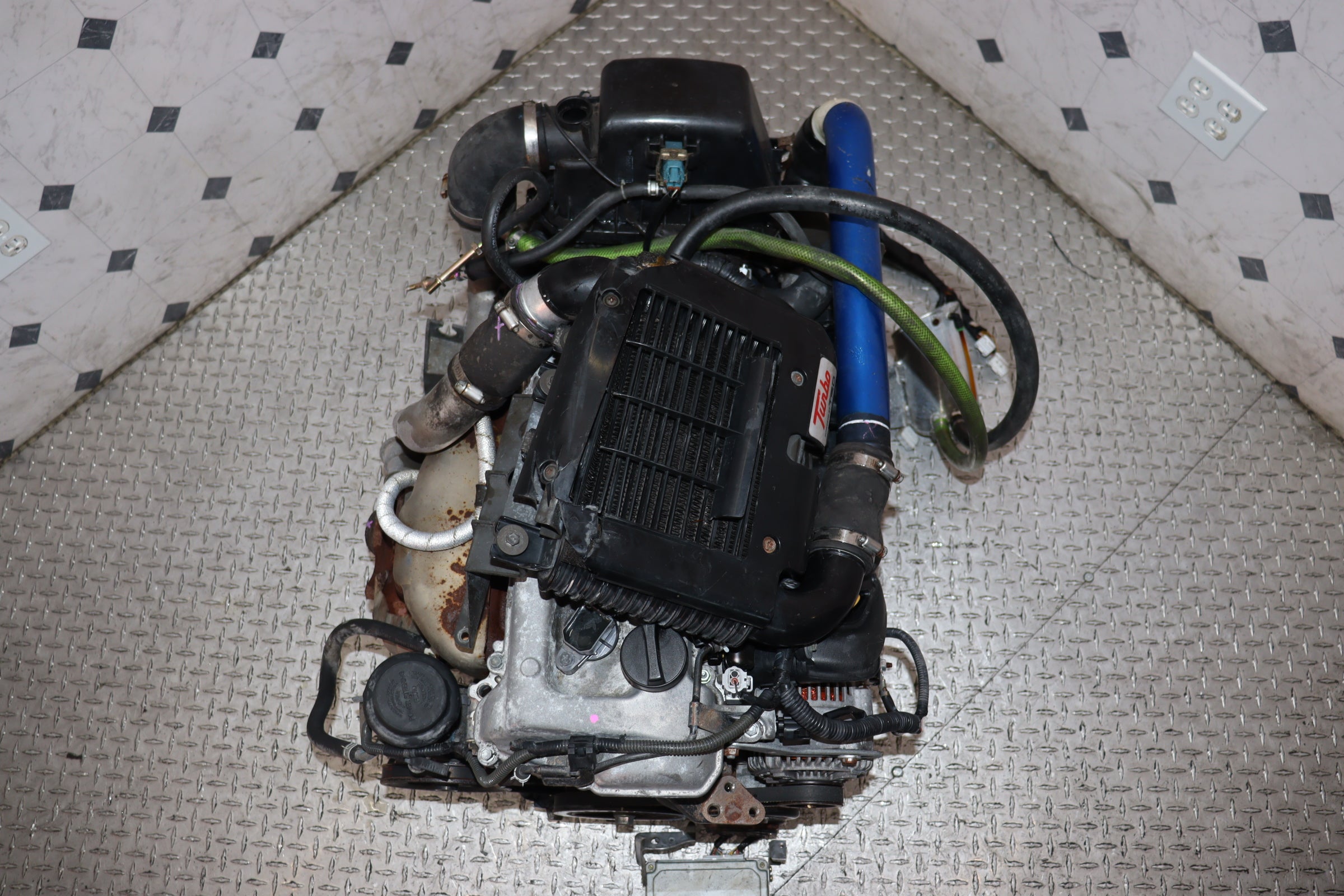 JDM 1NZ FET Turbo Engine & 5MT Vitz RS TRD Yaris 1.5L Performance Upgrade Kit - High-Performance Turbocharger & Manual Transmission for Toyota Yaris, Vitz - Perfect for Racing, Drifting & Street Tuning
