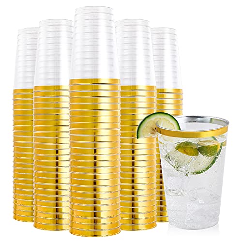 Gold Rimmed Cups