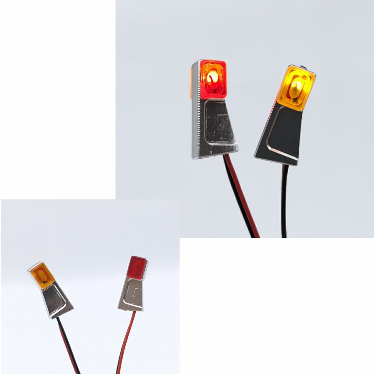 1/14 Scale RC Tractor Truck 770S 56371 Replacement Cabin Top Side Marker Lamp - Compatible with 56323 & 56371 Models - Durable Remote Control DIY Car Parts for RC Enthusiasts - Perfect for Night Racing and Off-Road RC Truck Adventures