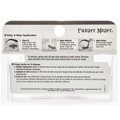 Fright Night Bat Girl False Eyelashes - Halloween Party, Cosplay & Costume Accessories for Women