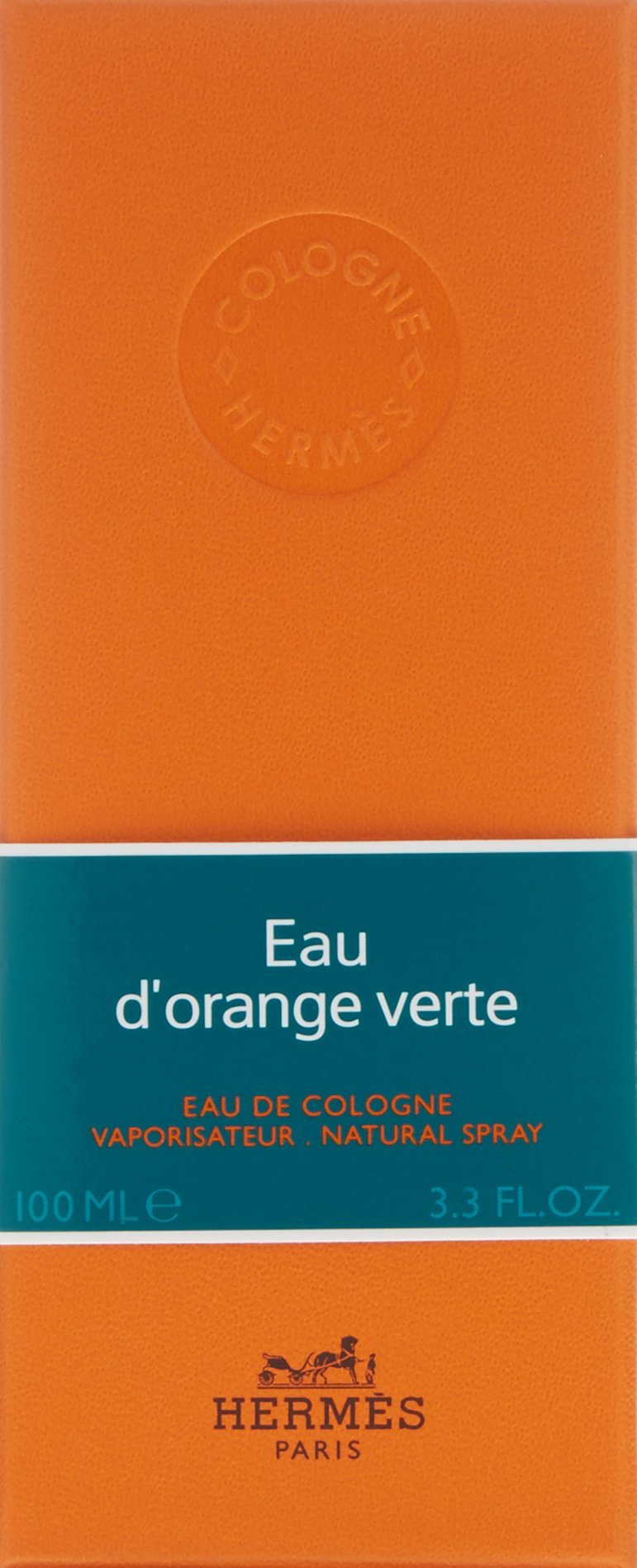 Hermes Eau D'Orange Verte Eau de Cologne Spray for Men & Women - 3.4 oz Fresh Citrus Fragrance | Perfect for Daily Wear, Office & Special Occasions
