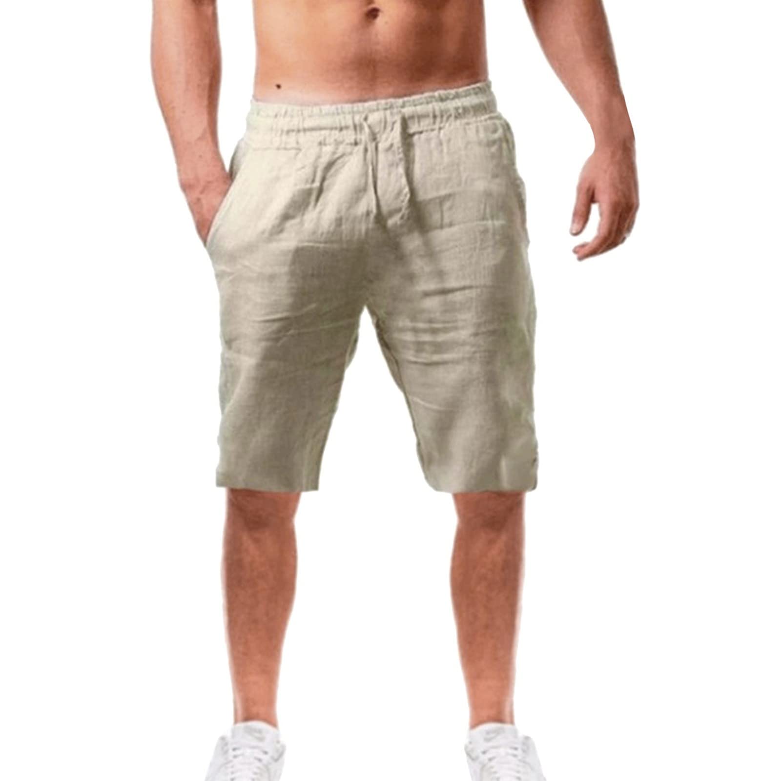 Men's Black Travel Pants - Lightweight, Elastic Waist Comfort Pants for Seniors & Summer Wear (DP-93) - Perfect for Airplane Trips, Casual Outings & Warm Weather