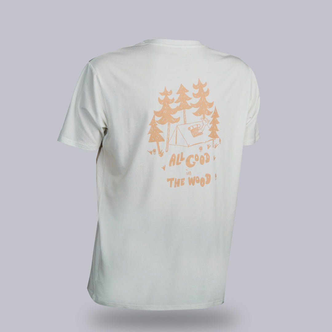 All Good in the Wood | Eco-Friendly Unisex Organic Cotton T-Shirt for Men & Women - Perfect for Casual Wear, Daily Outfits & Sustainable Lifestyle