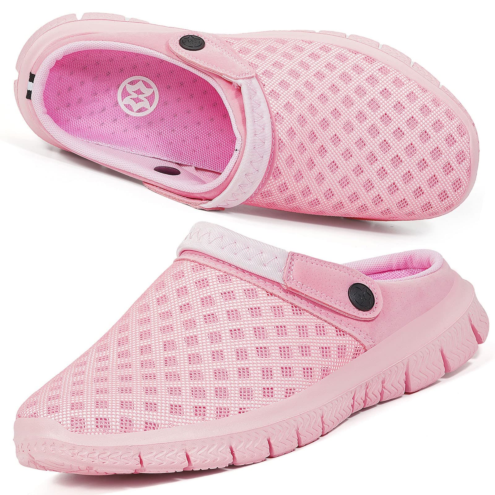 **Breathable Mesh Mules & Clogs for Men and Women – Non-Slip Garden Shoes, Summer Slippers, Outdoor Beach Sandals – Unisex Comfort for Walking, Gardening & Beach Trips**