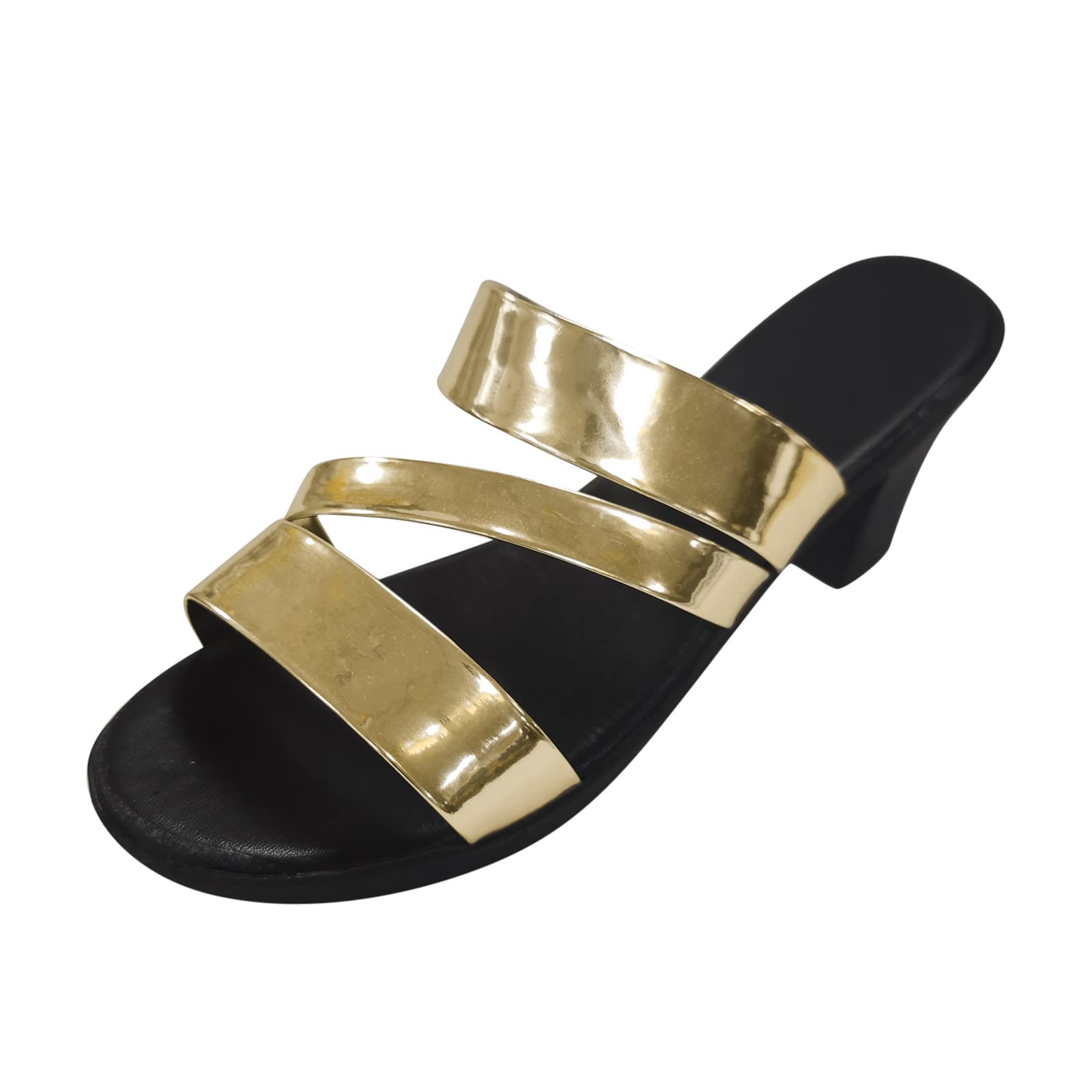 Women's Flip Flop Slippers with Wedge Heel - Summer Fish Design Comfortable Athletic Sandals for Casual Wear, Beach, Poolside & Home Use