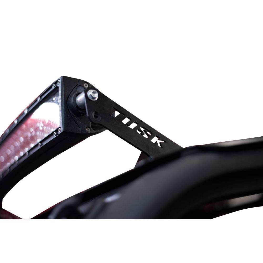 Tusk 30 Inch LED Light Bar Brackets for Off-Road Trucks & ATVs - Straight & Curved Mounting Options for Jeep, UTV, and 4x4 Vehicles