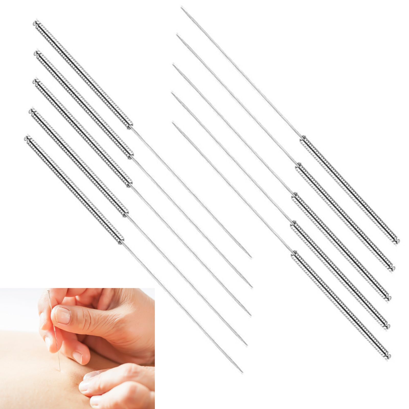 Disposable Sterile Acupuncture Needles for Pain Relief - Professional Massage & Beauty Therapy Needles - Perfect for Dialysis, Pain Management & Relaxation Therapy