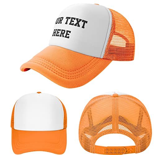 Custom Orange Hat