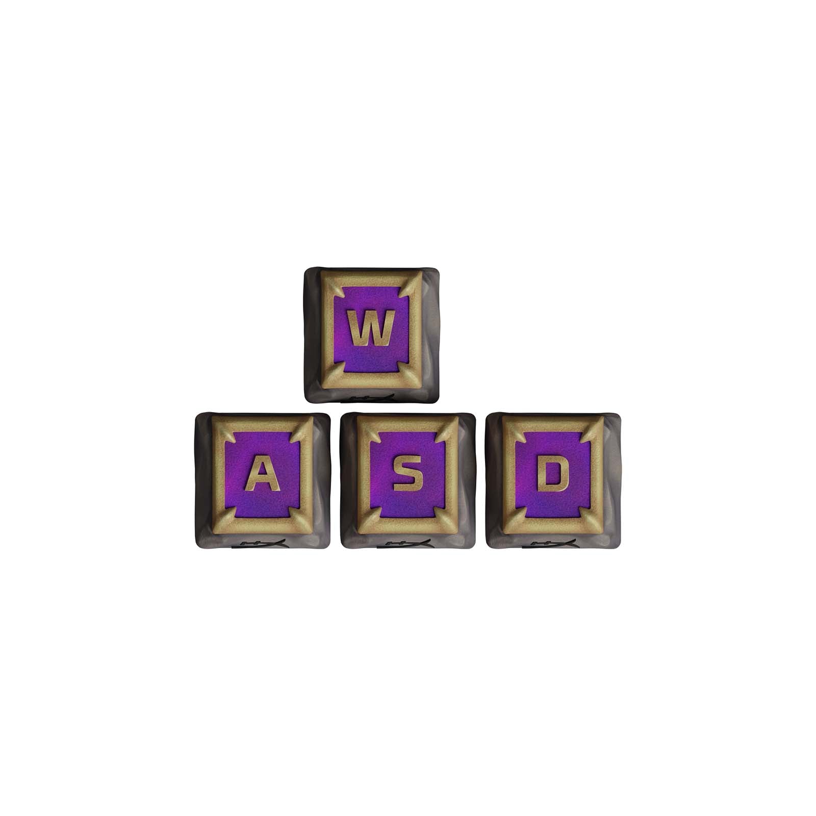 HX3D Custom Keycaps - RPG Movement Set for Mechanical Keyboards | Perfect for Gaming & Typing