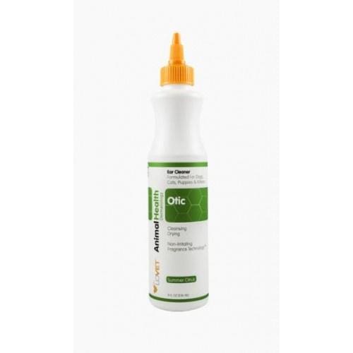 Nootie Lovet Otic Ear Cleaner for Dogs & Cats - 8oz Summer Citrus Scent | Gentle Ear Cleaning Solution for Pets | Perfect for Grooming, Itch Relief & Odor Control