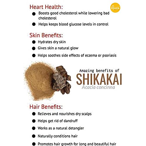 VS Products Herbal Shikakai Powder 200g - Natural Hair Cleanser with Amla, Reetha, Bhringraj & Hibiscus for Healthy Strong Hair - Ayurvedic Hair Pack for Hair Growth & Scalp Care - Perfect for Daily Hair Wash & Deep Conditioning Treatments