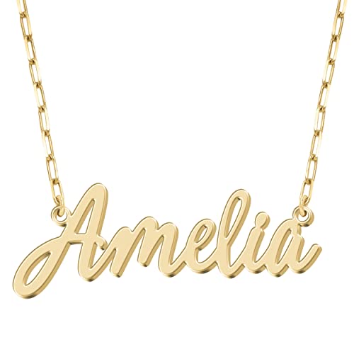 3-Name Necklace Paperclip