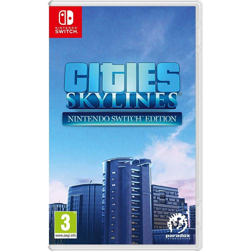 Cities: Skylines - Nintendo Switch Edition | City Building Simulation Game | Perfect for Home Entertainment & Travel Gaming