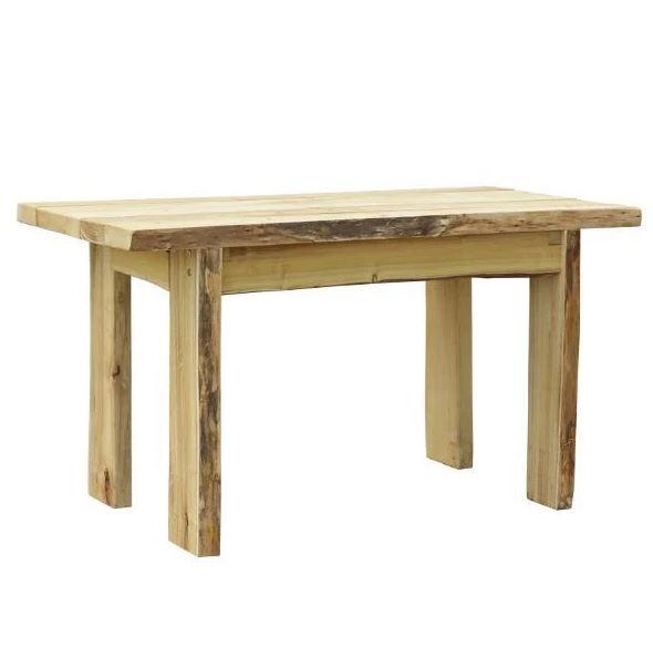 A&L Furniture Blue Mountain Autumnwood Dining Table - Solid Wood Farmhouse Style for Kitchen, Dining Room & Outdoor Patio