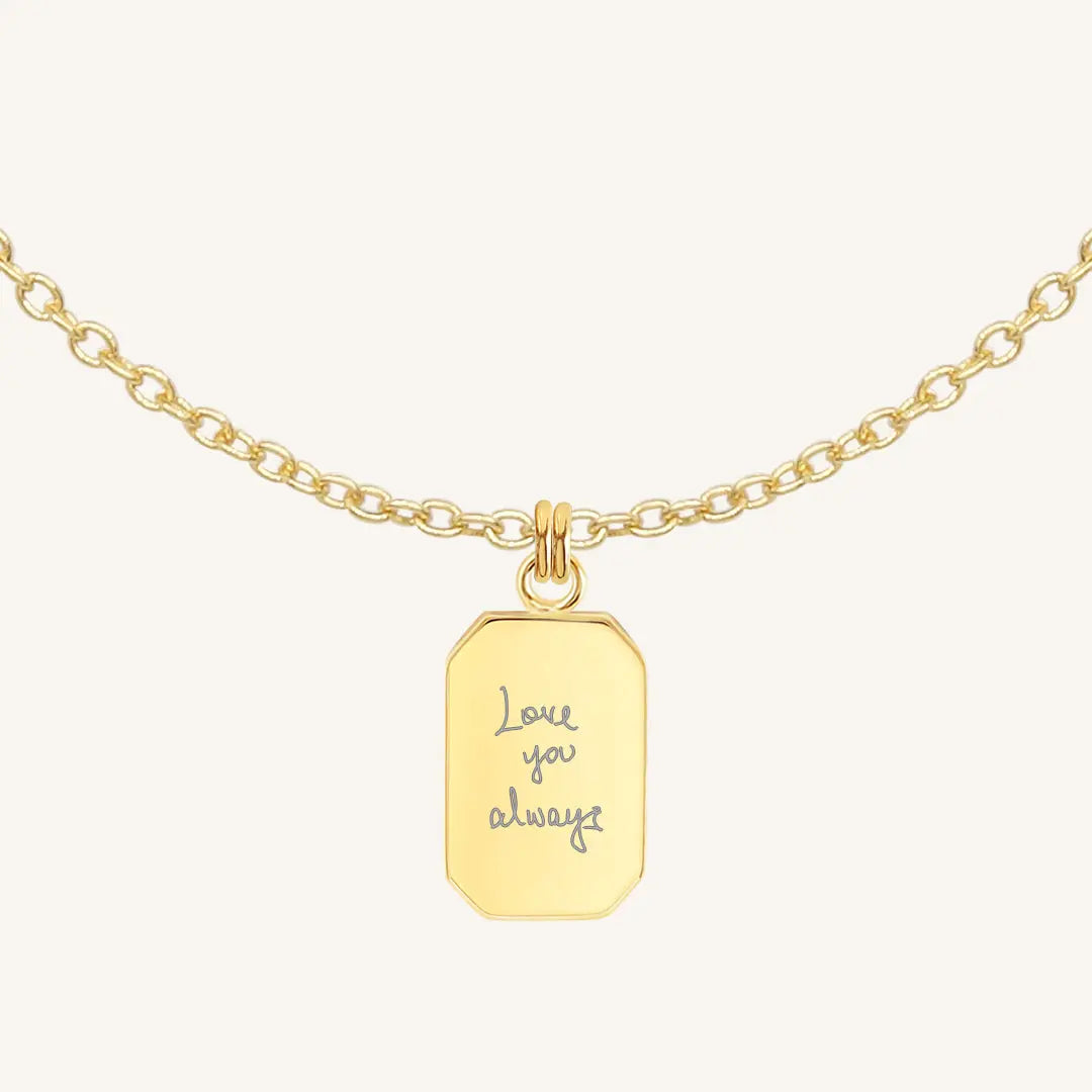 Elegant Amada Necklace for Women - Dainty Gold Plated Pendant Jewelry - Perfect for Date Nights & Special Occasions
