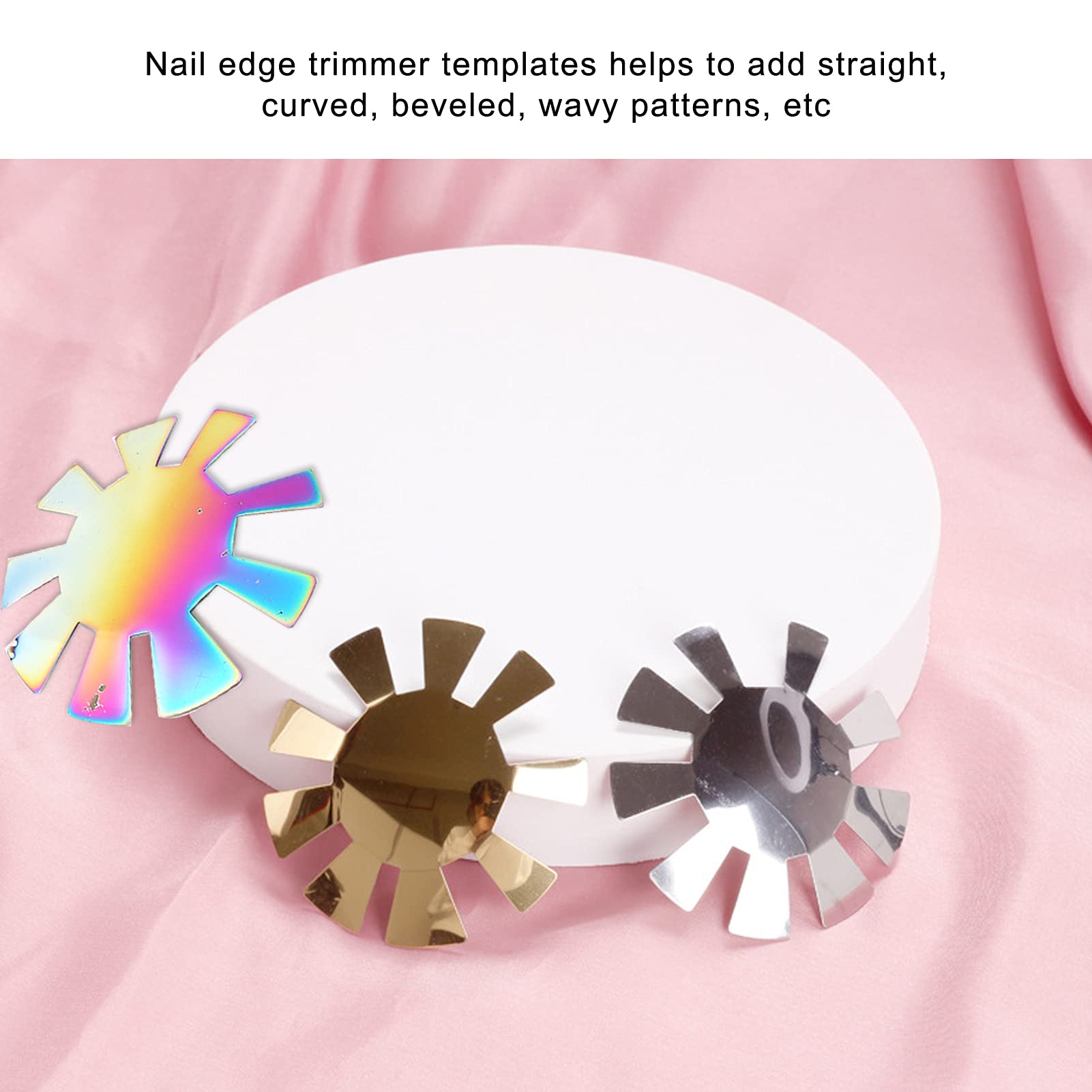 French Tip Nail Tool - Professional Portable Nail Cutter for Home & Salon Use - Perfect for Manicures, Pedicures & Nail Art Designs