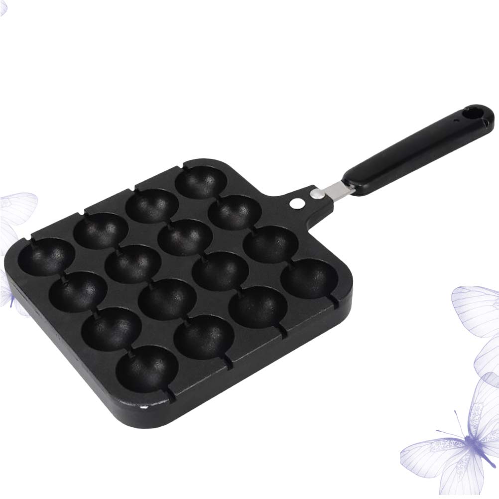 Premium Stainless Steel Meatball Maker Mold & Octopus Ball Grill Pan - Non-Stick Egg Tray, Fish Ball Machine for BBQ, Home Cooking & Party Food Prep