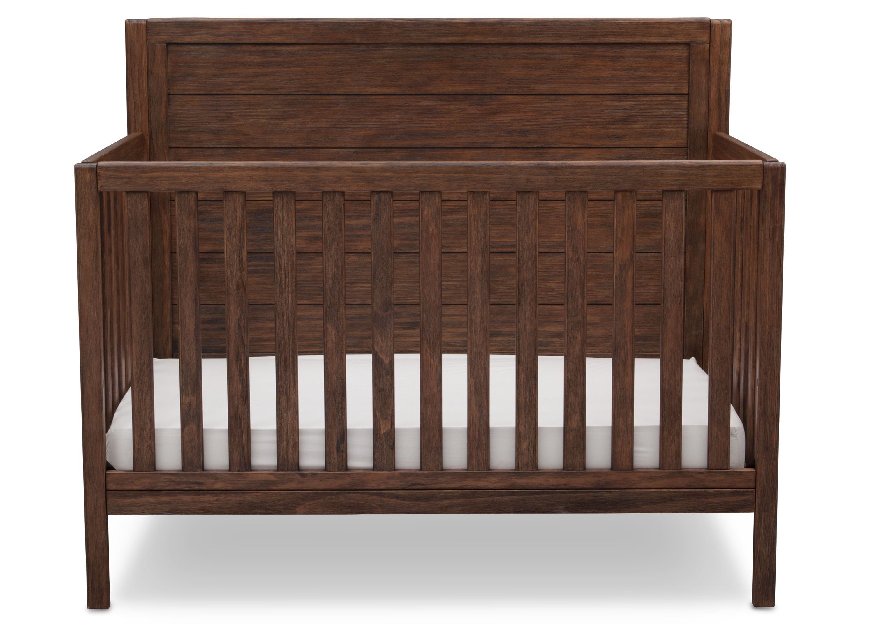Cambridge 4-in-1 Convertible Baby Crib - White Nursery Furniture for Newborn to Toddler Bed | Perfect for Modern Nursery, Bedroom & Daycare Use