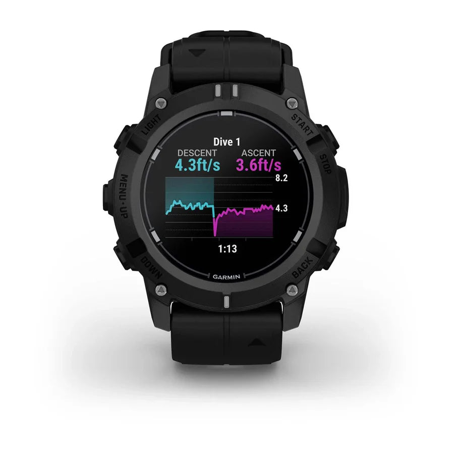Garmin Descent G2 - Premium Dive Computer for Scuba Diving & Freediving | Underwater Navigation, Air Integration & Smart Notifications | Perfect for Professional Divers & Water Sports Enthusiasts