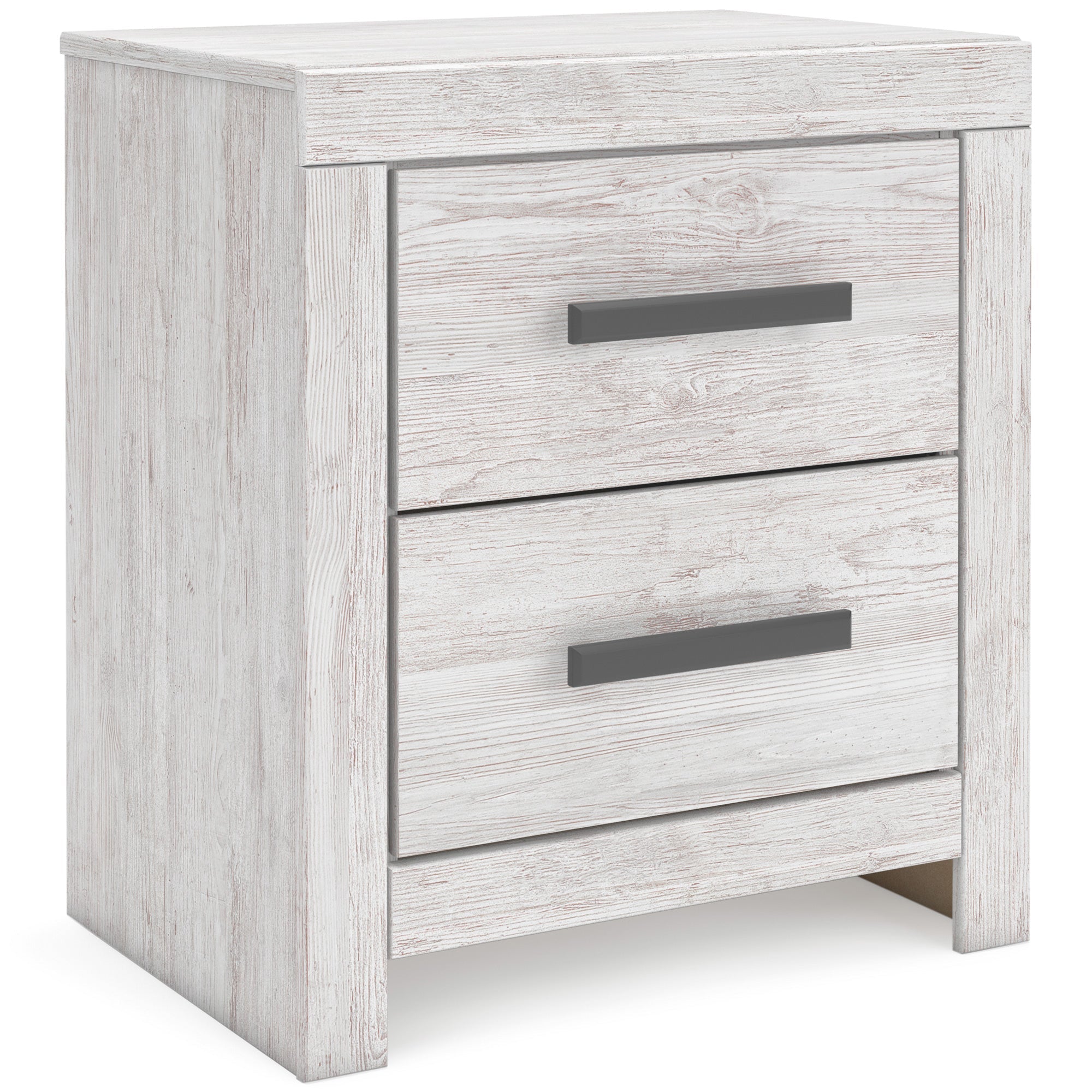 Modern Nightstand with USB Ports & Drawer - Stylish Bedside Table for Bedroom, Living Room, or Office - Perfect for Charging Devices & Storage