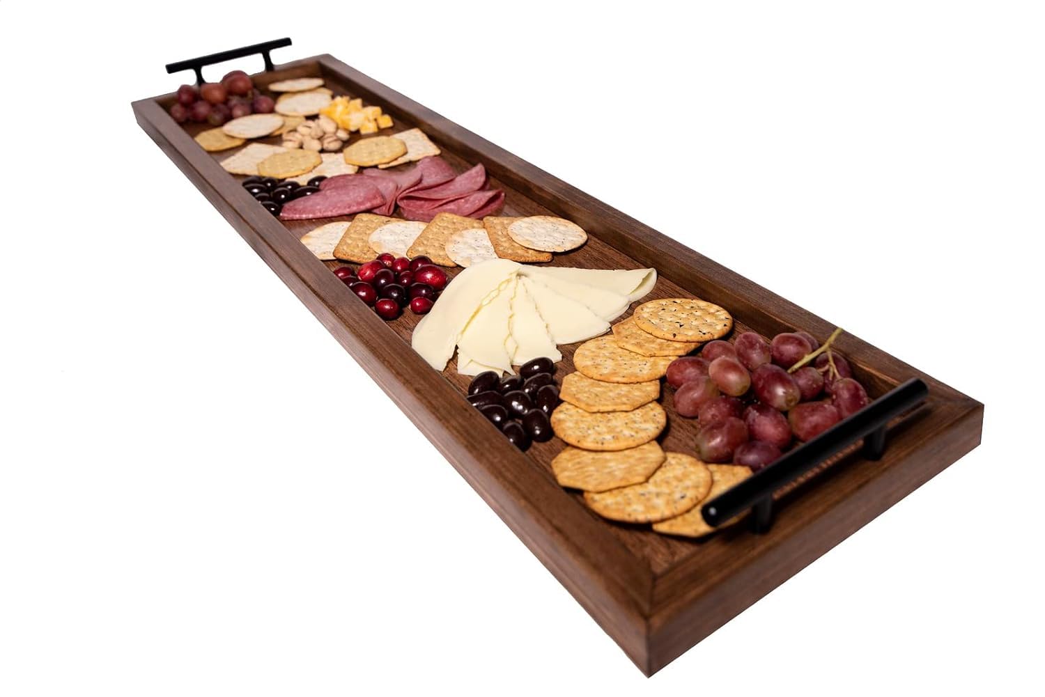 Rustic Wooden Charcuterie Board - 9