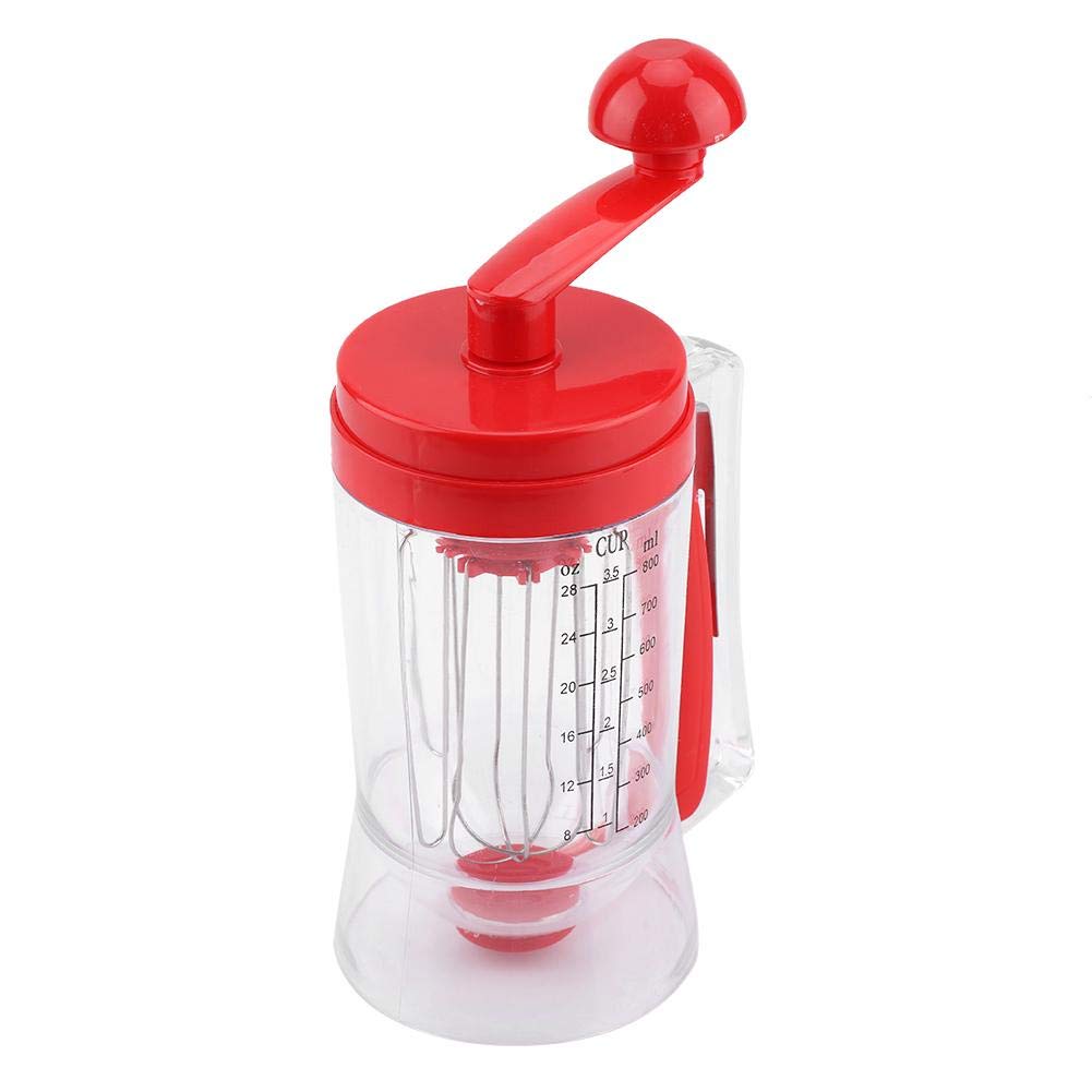 **Handheld Pancake & Cupcake Batter Dispenser - Manual Batter Mixer & Blender for Perfect Baking - Ideal for Cupcakes, Waffles, Muffins, Crepes & Cakes - Great for Home Kitchens, Bakeries & Cafes**
