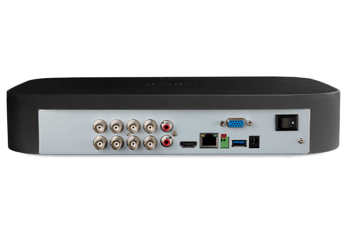4K 8 Channel 2TB Wired NVR Security System with Smart Deterrence & Motion Detection Cameras - Home & Business Surveillance Solution for 24/7 Property Protection