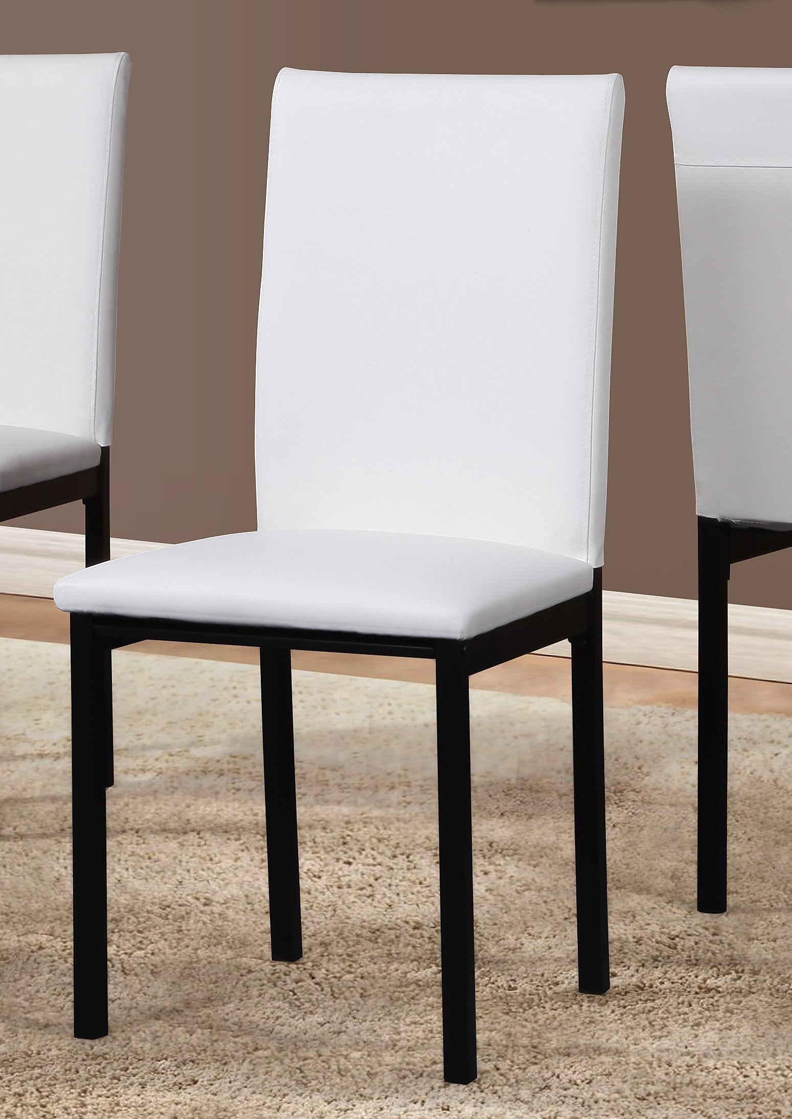 Roundhill Furniture Citico 5-Piece Metal Dinette Set with White Laminated Faux Marble Top - Perfect for Kitchen, Dining Room, and Outdoor Patio