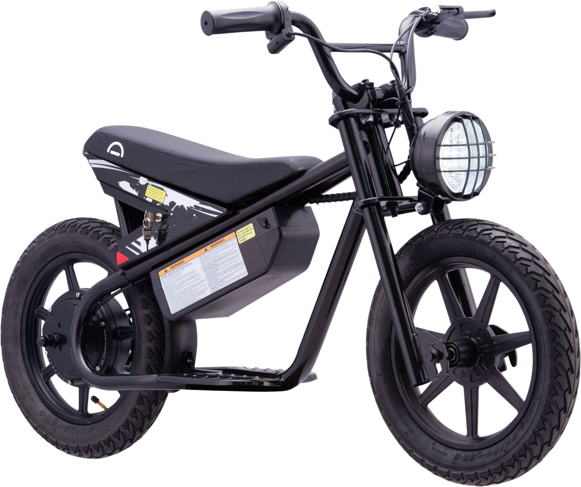 Droyd Weeler Mini Electric Bike 24V 8Ah 200W 10 MPH - Lightweight Foldable E-Bike for Adults & Teens - Perfect for Commuting, Campus, and Urban Riding