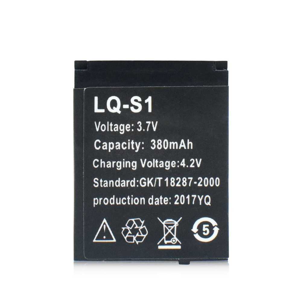 LQ S1 3.7V 380mAh Rechargeable Lithium Battery for AB S1, DJ 09, DZ09, GJD, HKS S1, FYM M9 Smartwatches - Long Lasting Power for Fitness Tracking & Daily Use