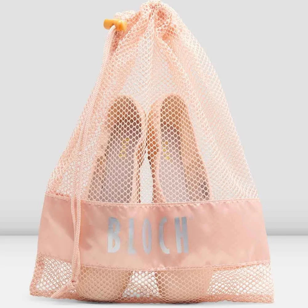 Bloch Pink Large Pointe Shoe Bag for Ballet Dancers - Perfect for Dance Classes, Rehearsals & Performances