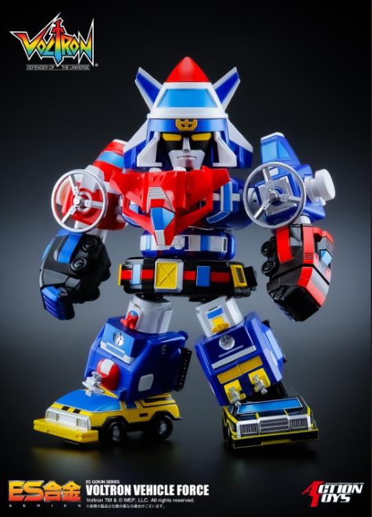 Voltron: Defender of the Universe ES-26 Die Cast Action Figure - Premium Collectible Metal Robot Toy for Display & Play | Perfect for Anime Fans & Action Figure Collectors