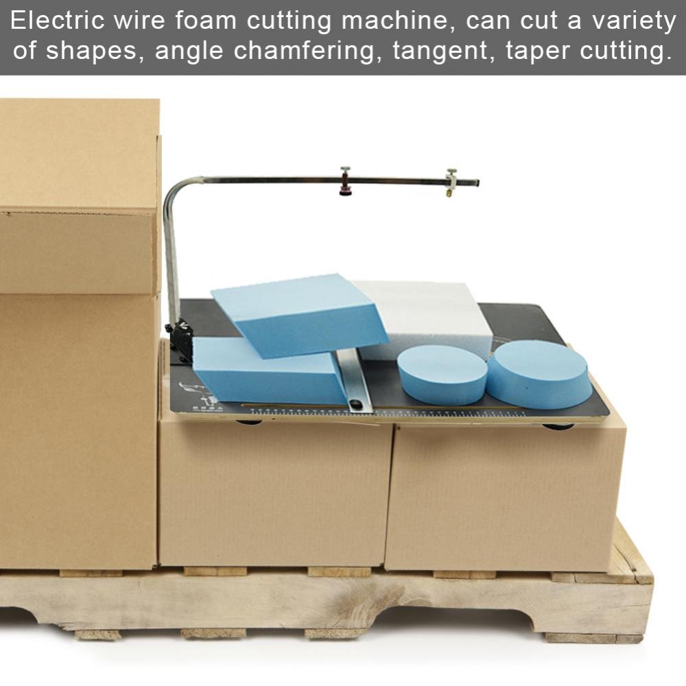 Professional 110V Foam Cutting Machine - Electric Styrofoam Cutter with Adjustable Wire & Working Stand for DIY Crafts, Model Making, and Home Decor Projects