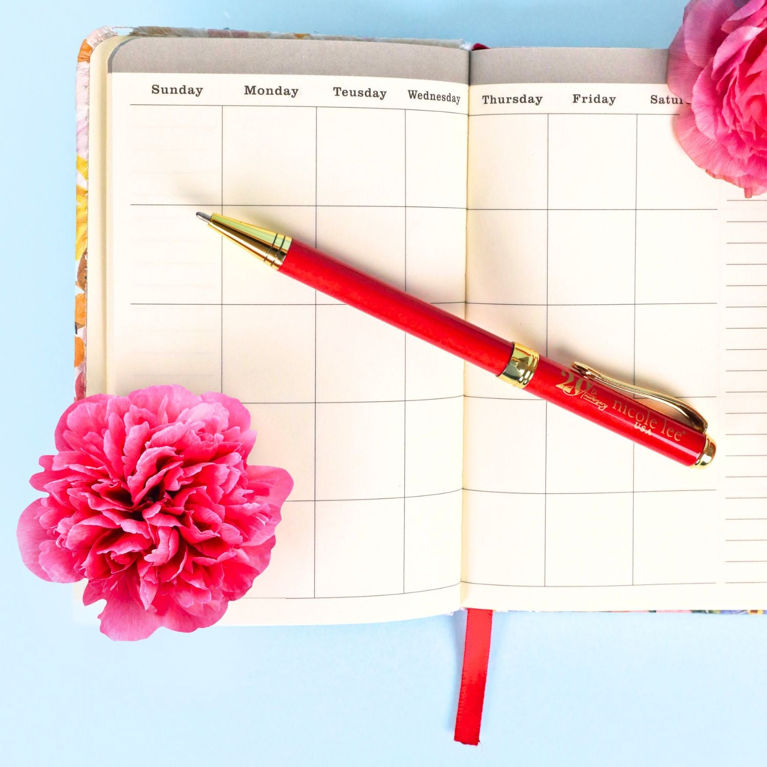 2024 Monthly Planner with Pen - A5 Spiral Bound Organizer for Work & School - Perfect for Scheduling, Goal Setting & Productivity - Ideal for Students, Professionals & Office Use