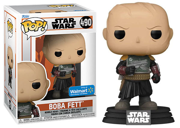 Boba Fett (Unmasked) 490 Walmart Exclusive Star Wars Action Figure - Perfect for Collectors & Display