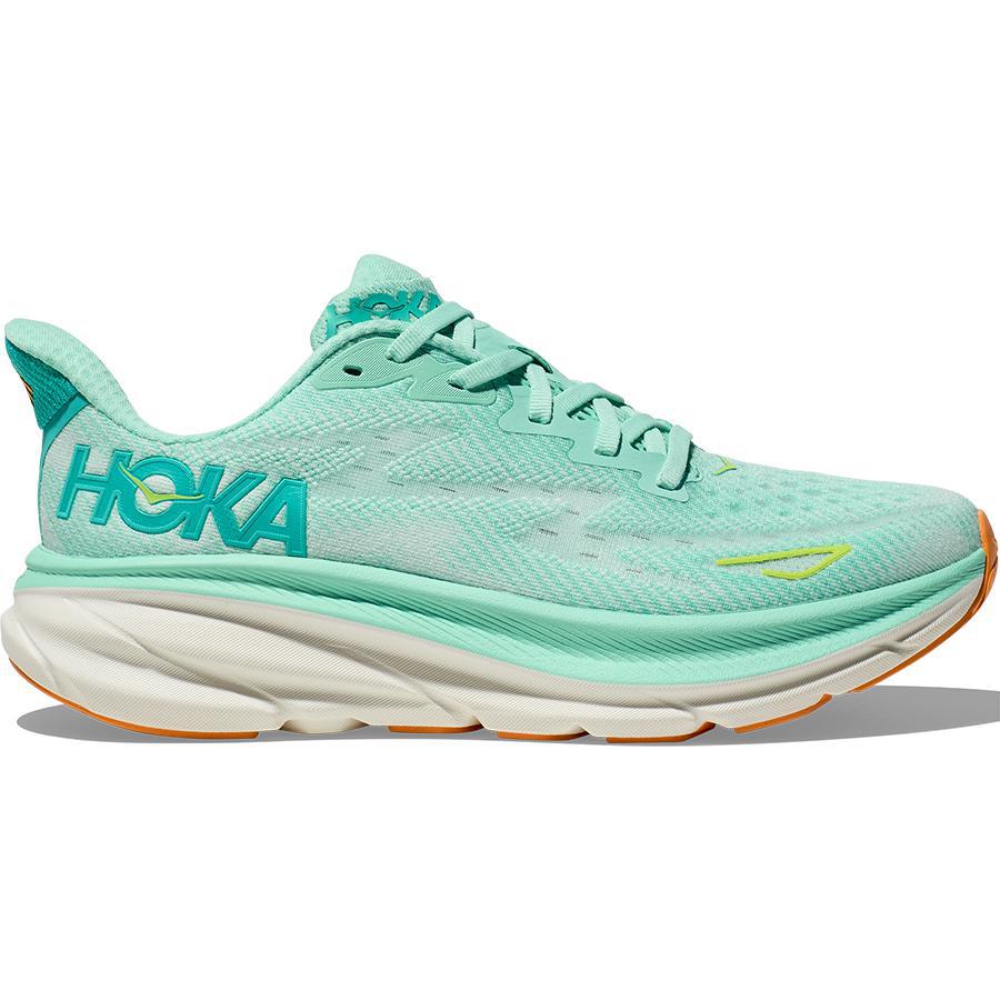 HOKA Women's Clifton 9 Running Shoes - Lightweight Cushioned Sneakers for Road Running, Walking & Gym Workouts