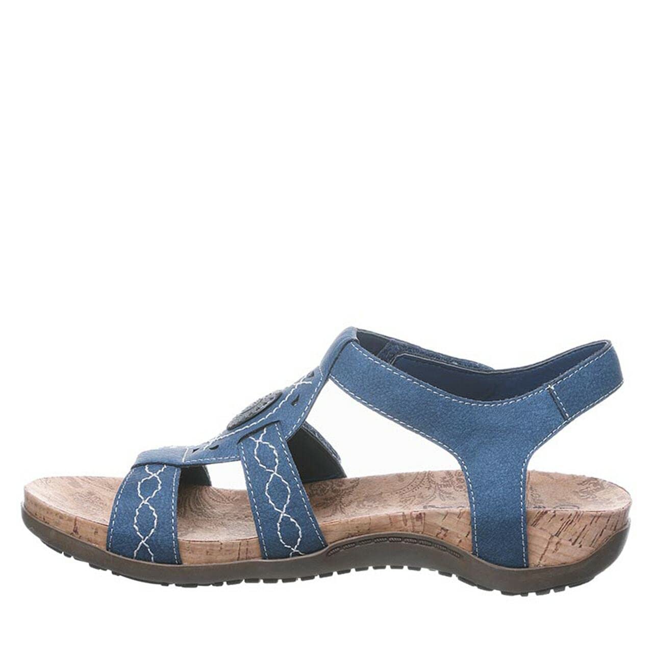 BEARPAW Women's Ridley II Comfortable Lightweight Sandals - Multiple Colors | Summer Casual Walking Shoes for Women | Perfect for Beach, Travel & Everyday Wear