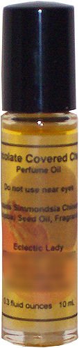 Long-Lasting Chocolate Covered Cherry Perfume Oil Roll-On - 1.0 Oz Portable Essential Oil Blend with Jojoba Oil for Women - Perfect for Daily Wear, Date Nights & Special Occasions