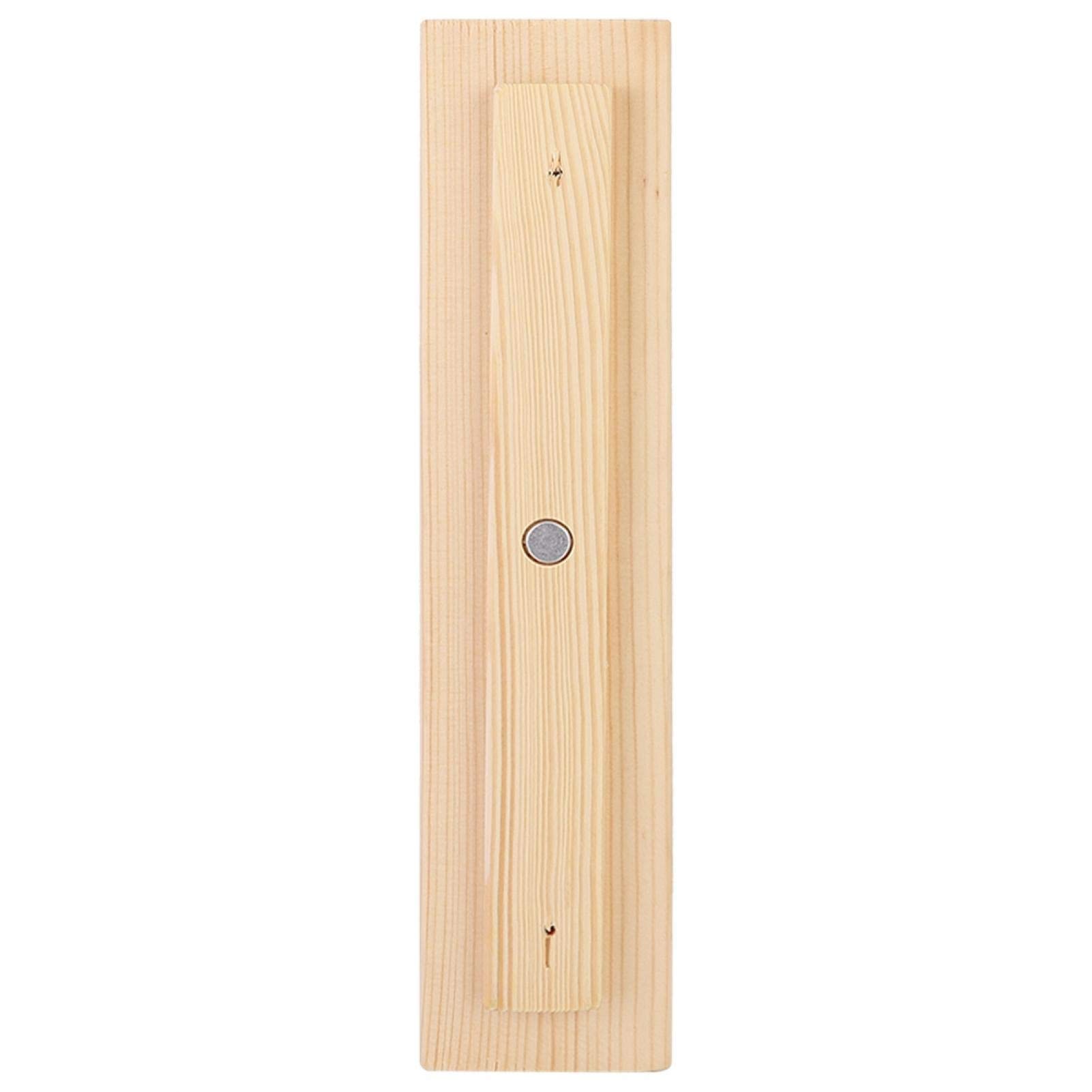 Maquer Sand Timer - Decorative Wooden & Plastic Wall Mount Sauna Timer | Perfect for Home Sauna, Spa, Bathroom & Relaxation Areas
